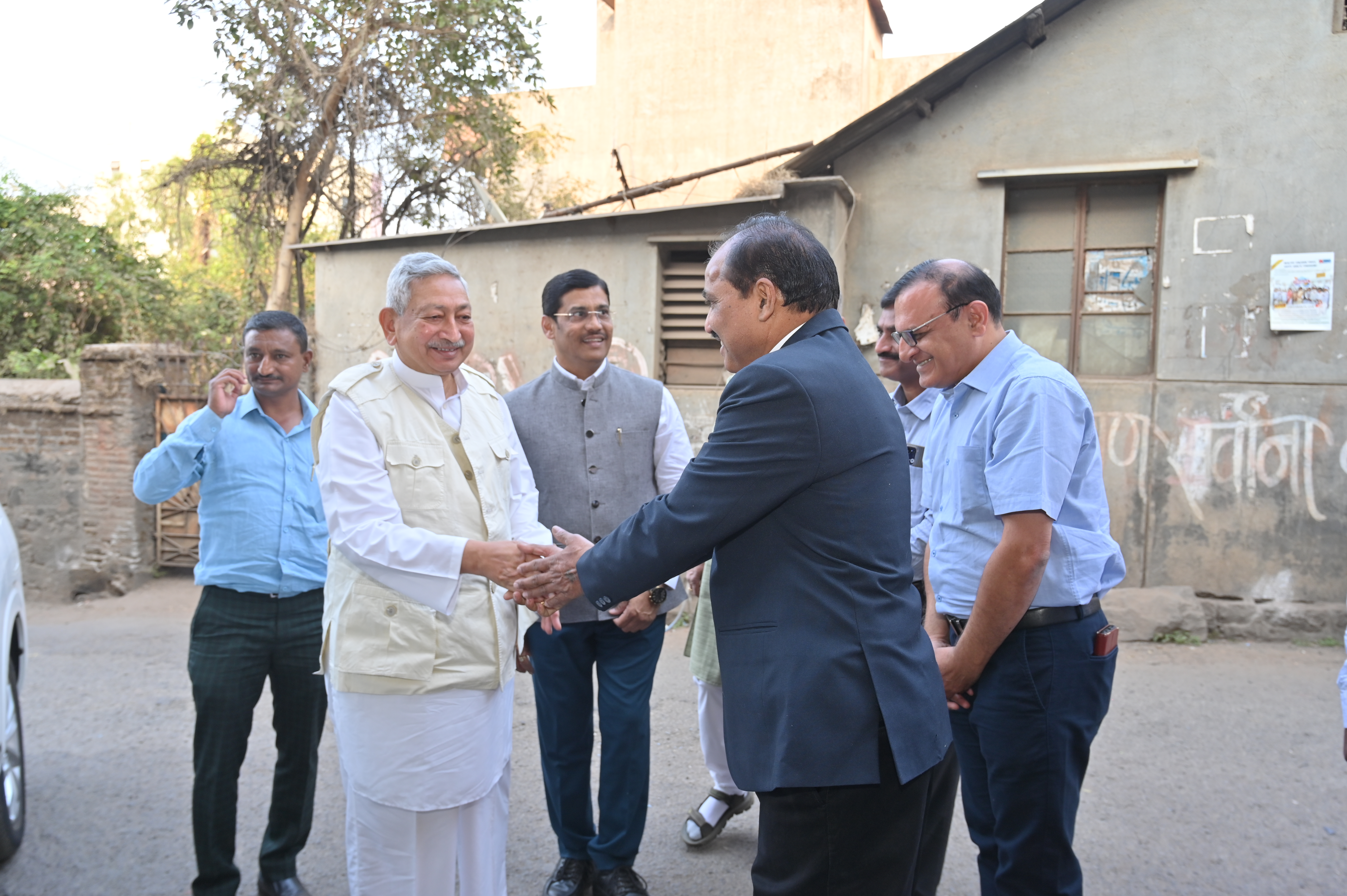 Release of “Dnyanashilpa” at D.E.S's New English School, Satara